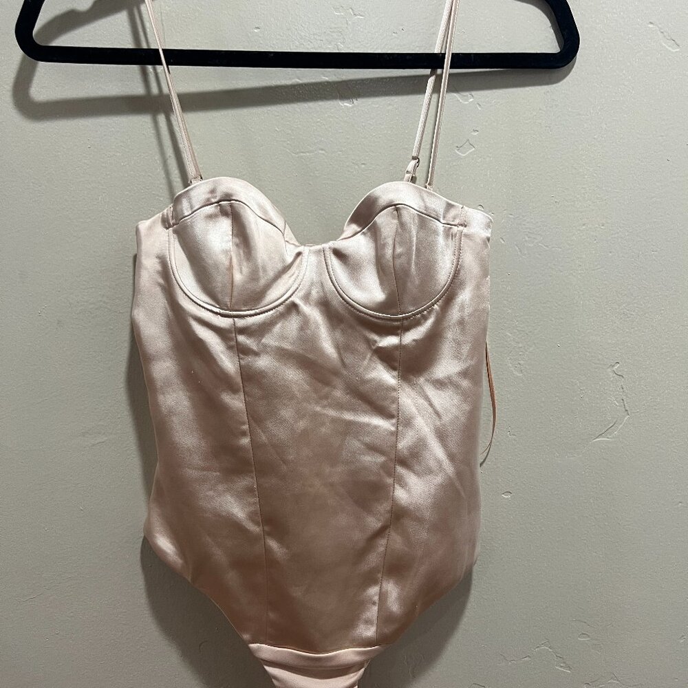 Zara satin body suit